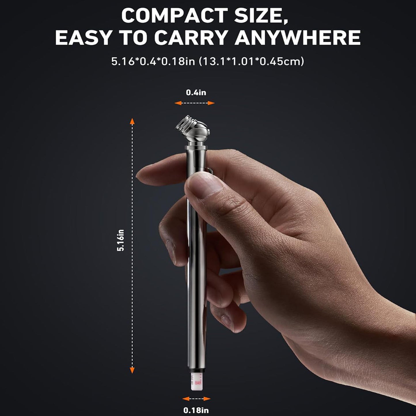 TRAKX Tire Pressure Gauge